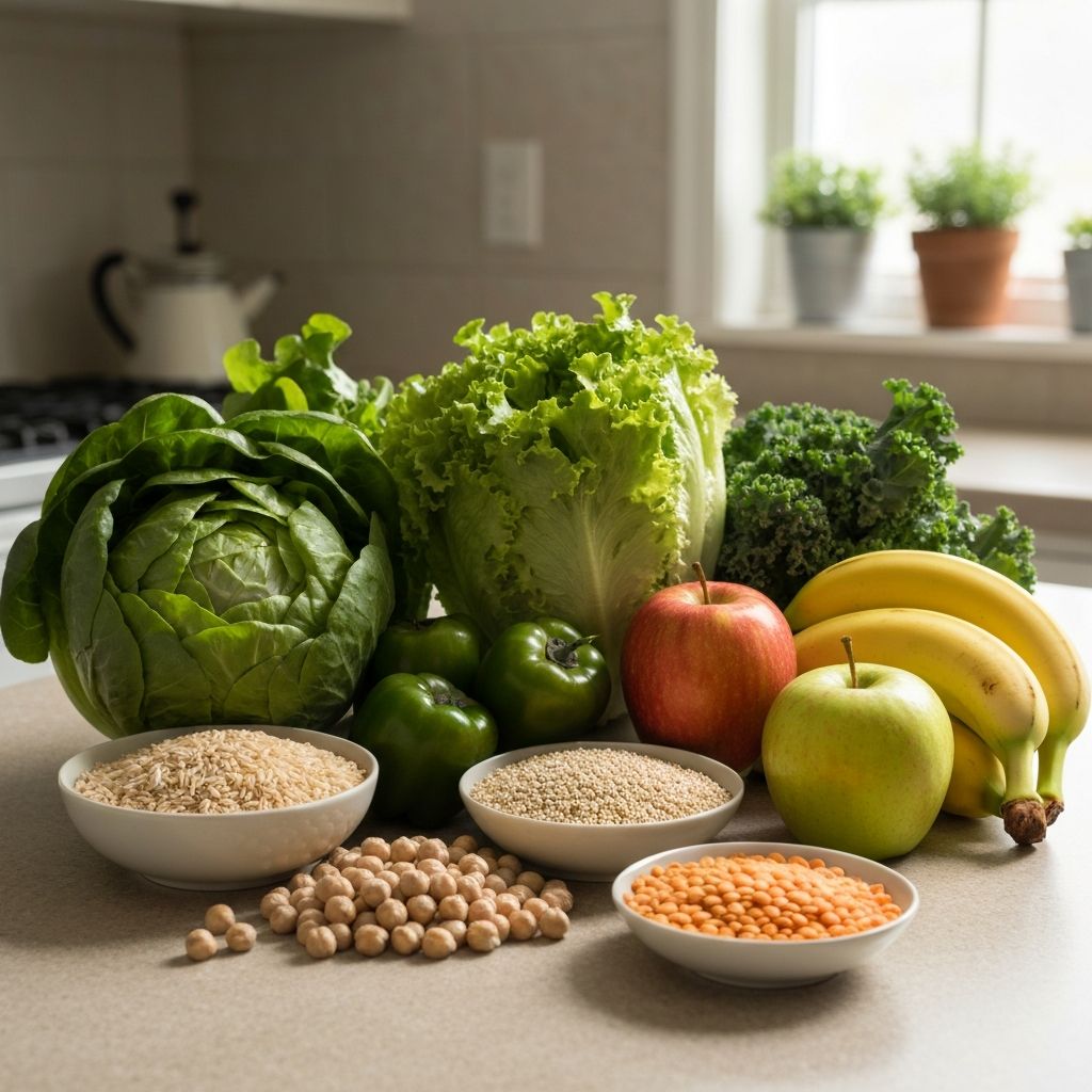 Everyday meal ingredients